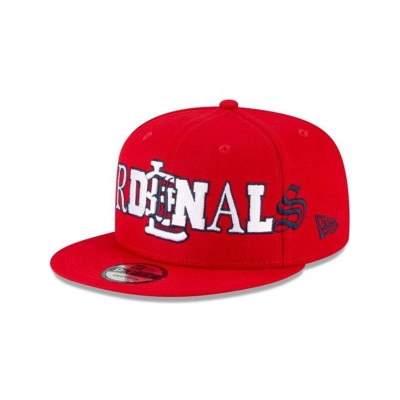 Sapca New Era St. Louis Cardinals MLB Mixed Font 9FIFTY Snapback - Rosii